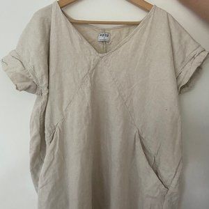Esby Apparel Alice Tunic in Natural